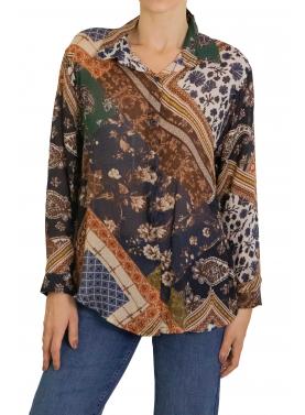 Camicia multicolor fantasia 
